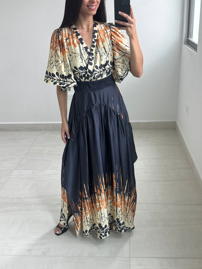 Navy Maxi Dress