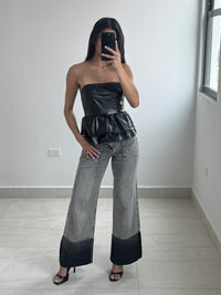 Grey Stone Vibrant Jeans