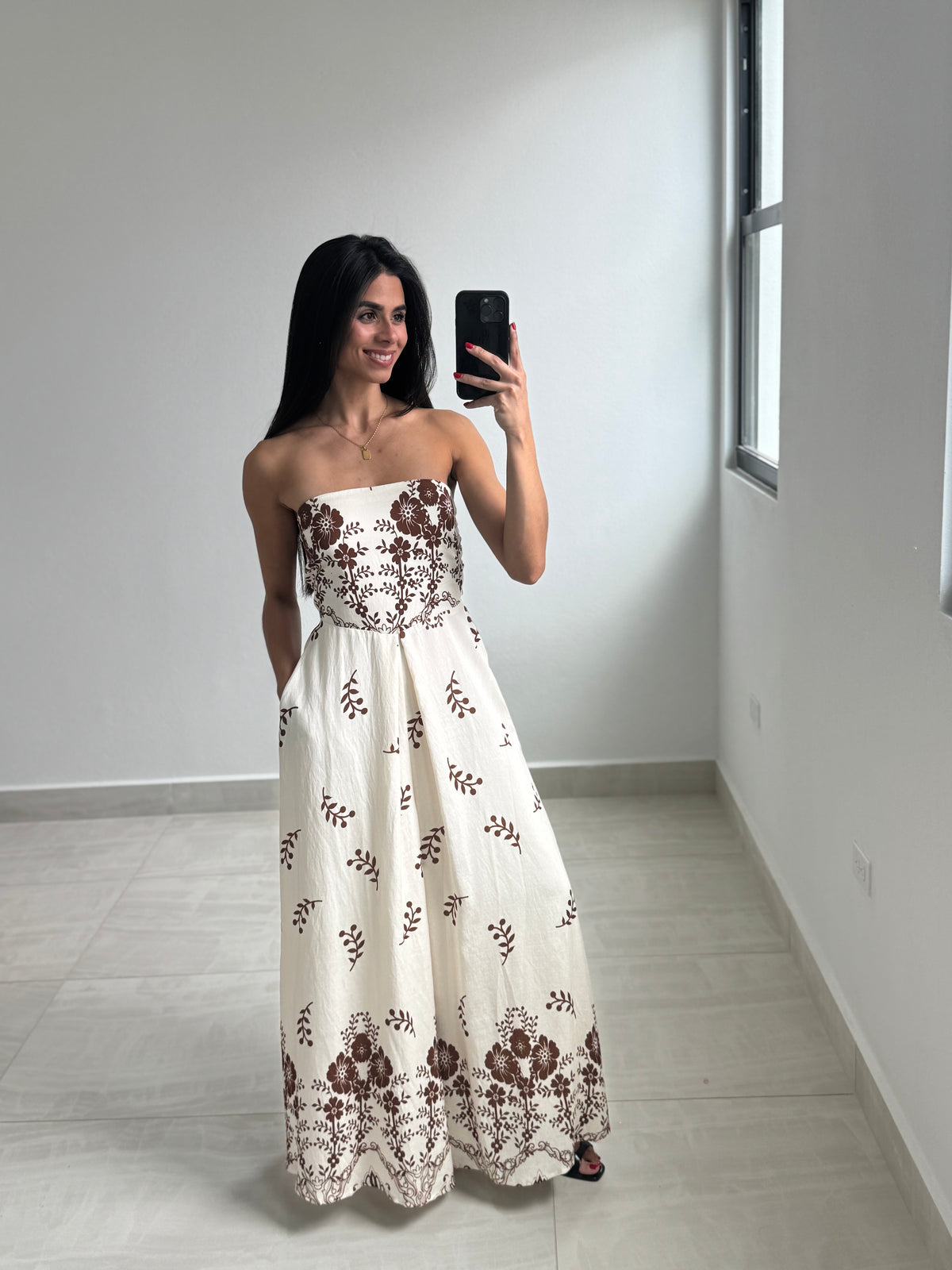 Floral Tube Jumpsuit