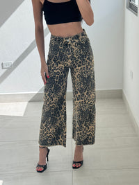 Leopard Denim
