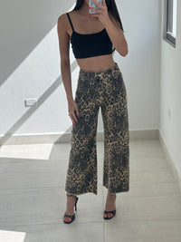 Leopard Denim