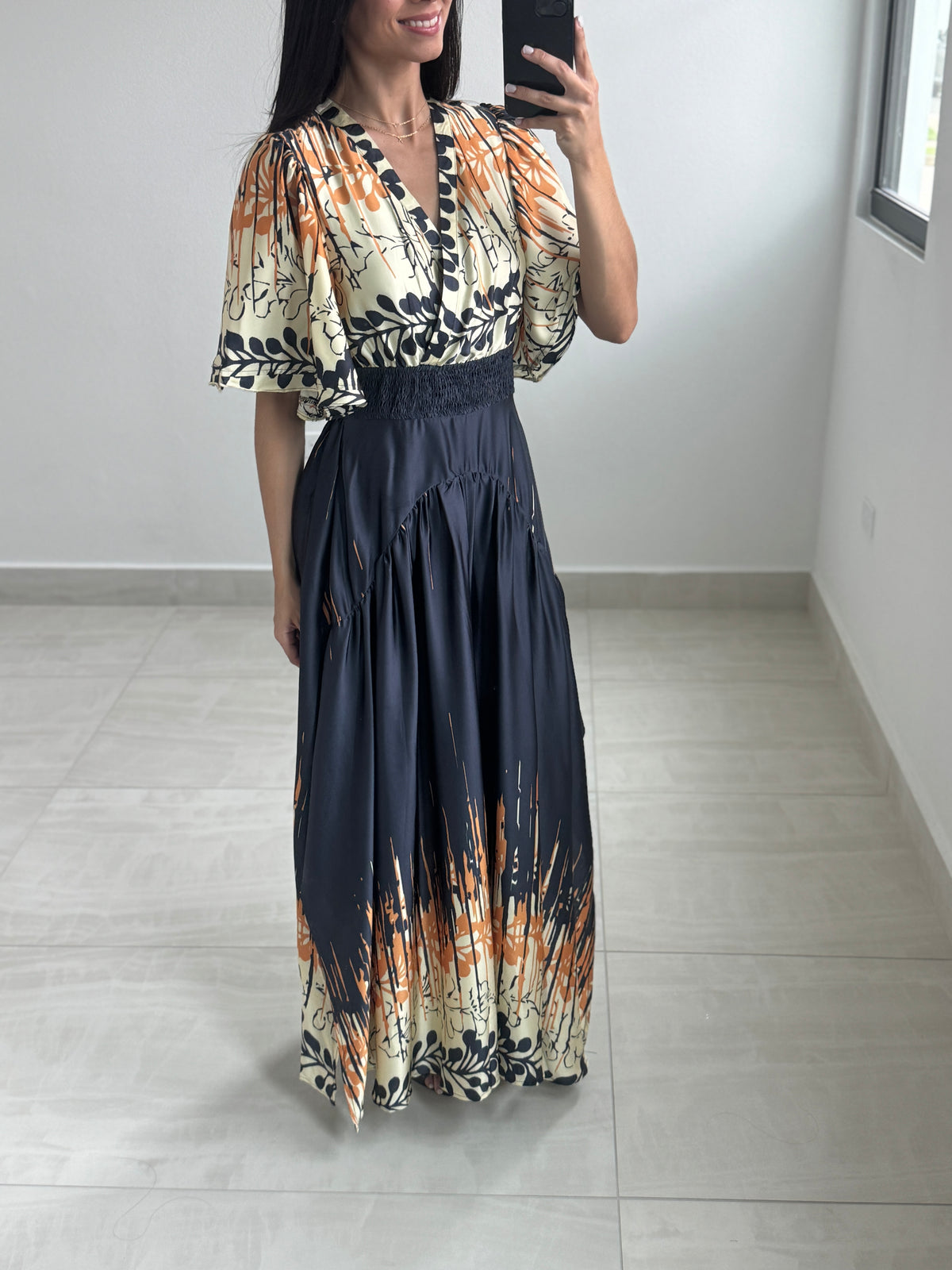 Navy Maxi Dress