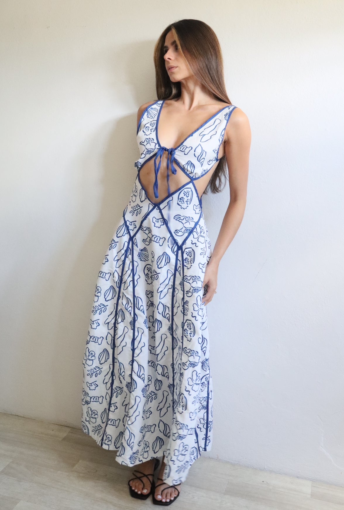 PRE ORDEN Costal Maxi Dress