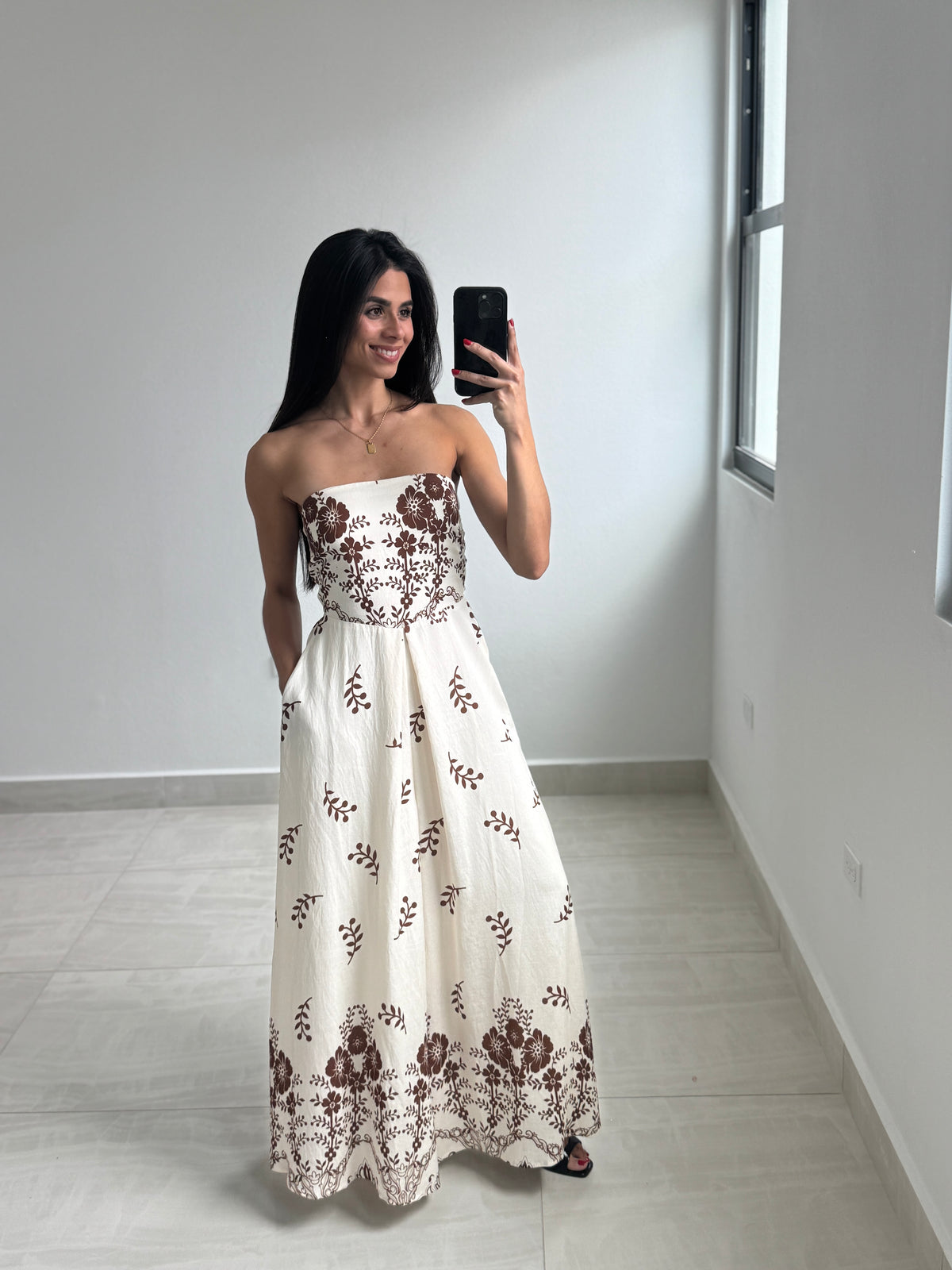 Floral Tube Jumpsuit