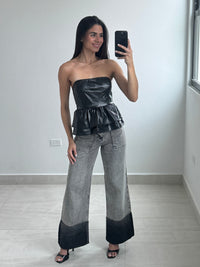 Grey Stone Vibrant Jeans