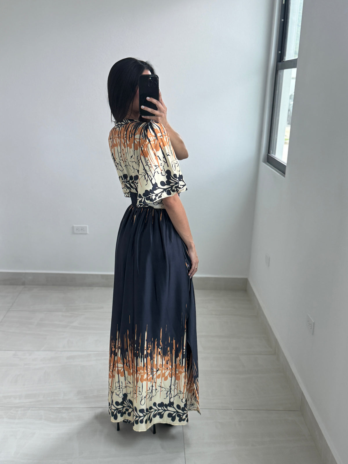 Navy Maxi Dress