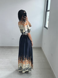 Navy Maxi Dress