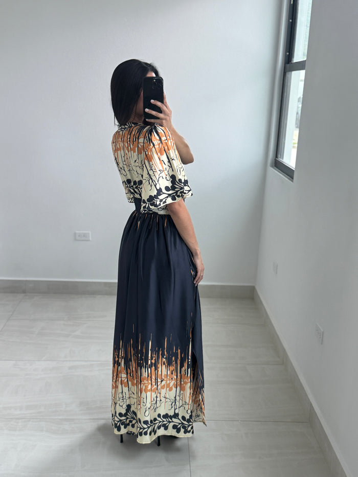 Navy Maxi Dress