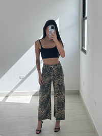 Leopard Denim